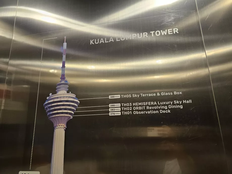 Karte des Turms