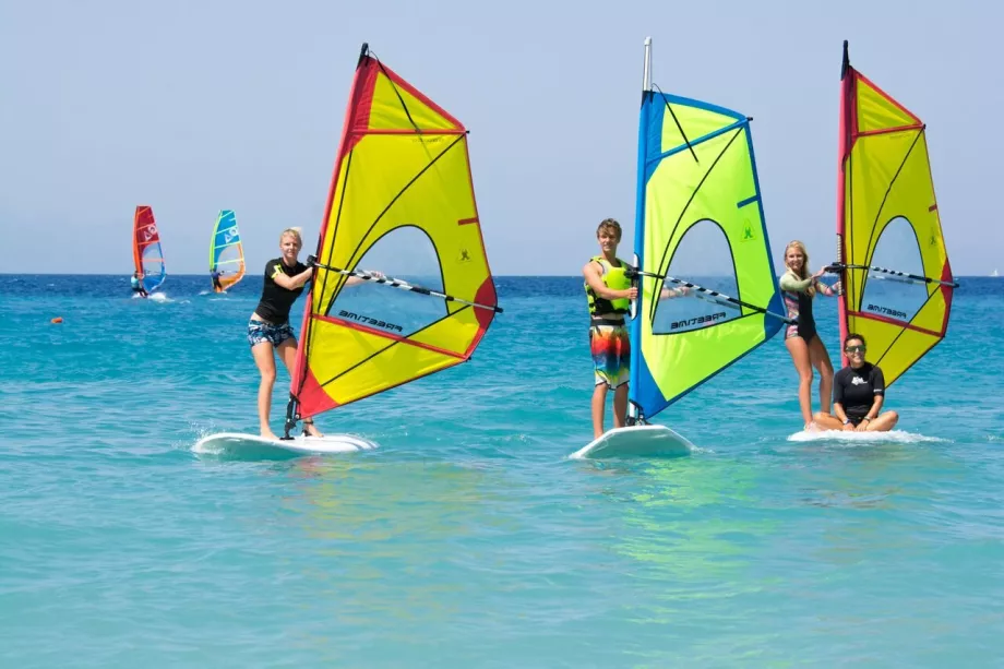 Windsurfen Rhodos