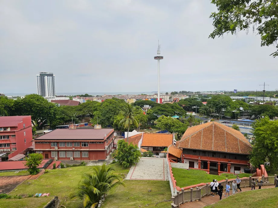 Blick von Bukit Melaka