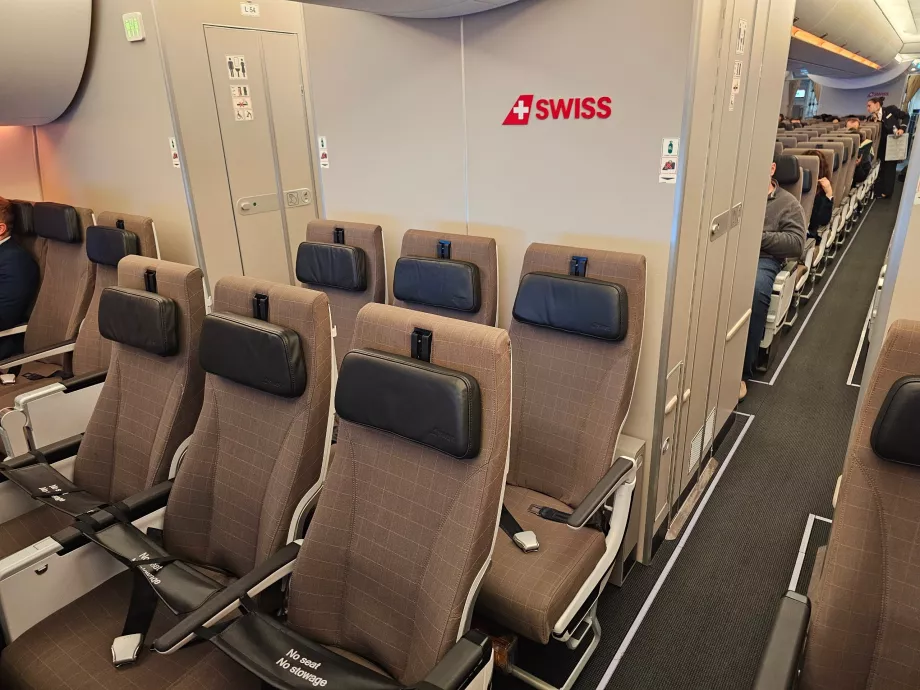 Blick in die Standard Economy Class