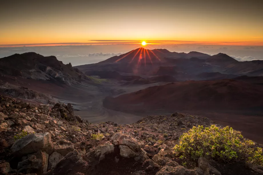 Sonnenaufgang auf dem Haleakala