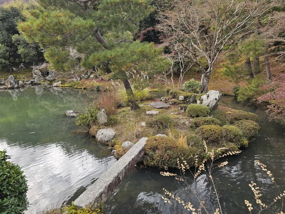 Tenryu-ji, Gärten