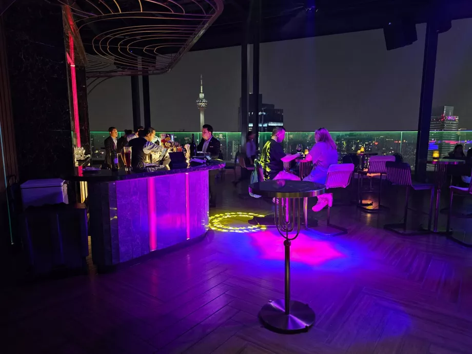 Hotelbar-Umgebung