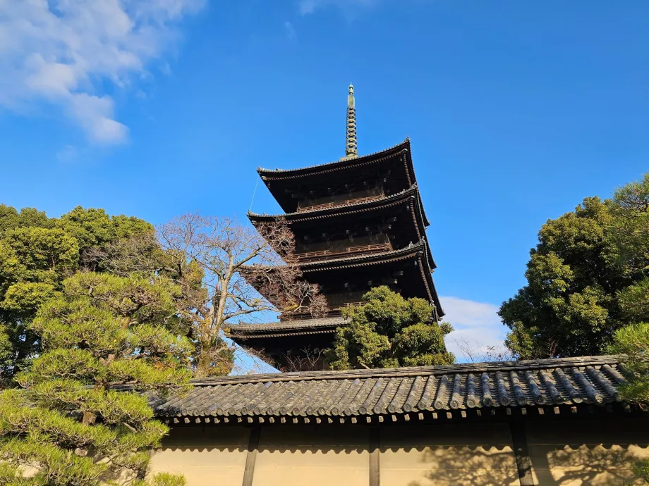 Gelände des To-ji-Tempels