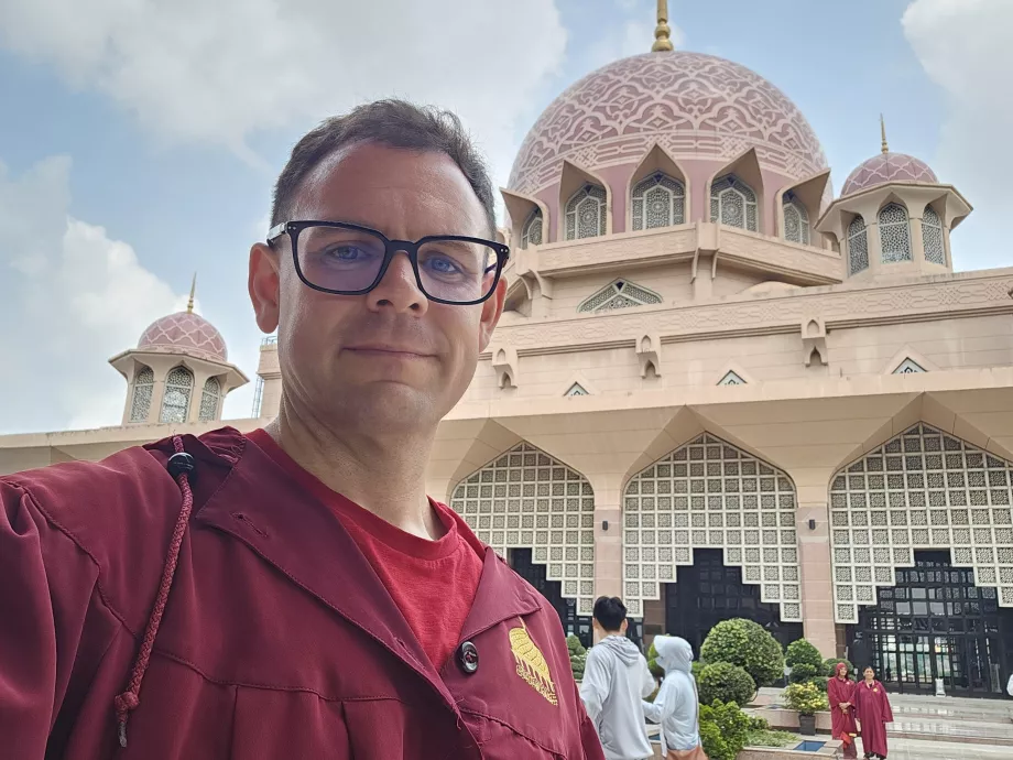 Ich in der Putra-Moschee
