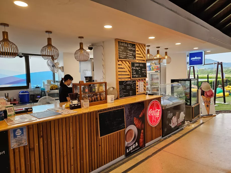 Cafés und Restaurants, internationaler Bereich, Transitbereich