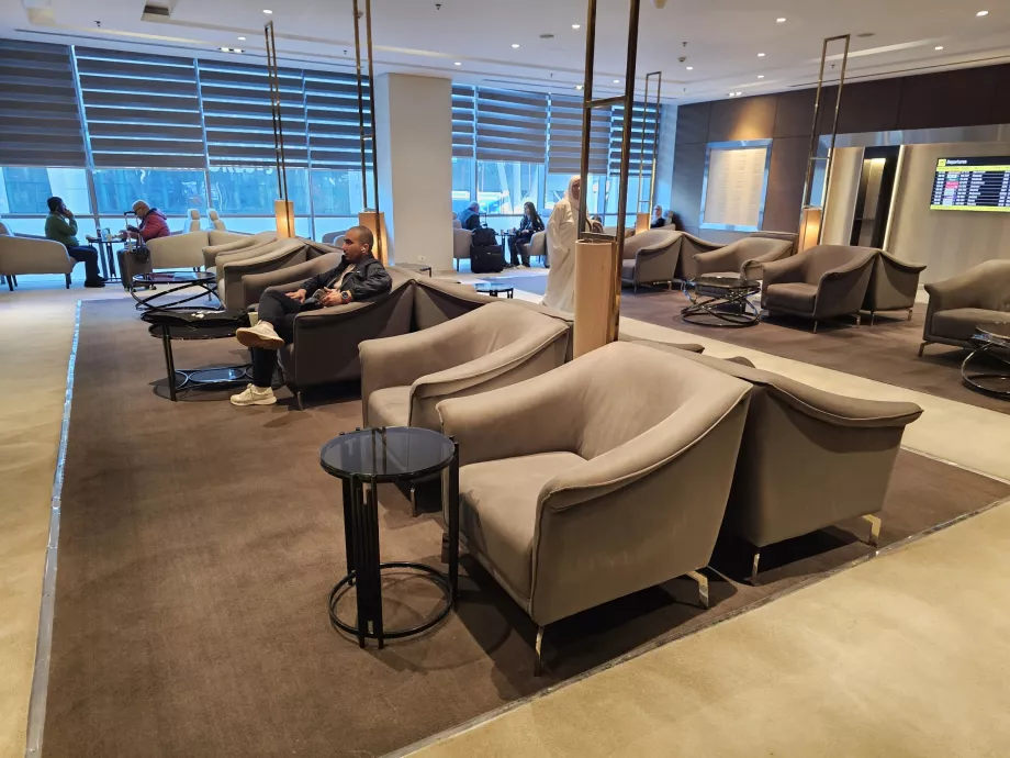 Ruhezone und Sitzgelegenheiten