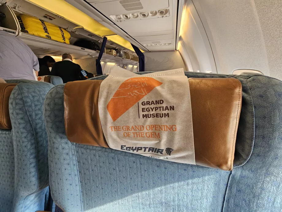 Detail der Kopfstütze