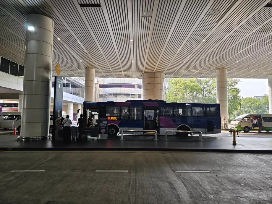 Shuttle-Bus-Haltestelle, Terminal 1