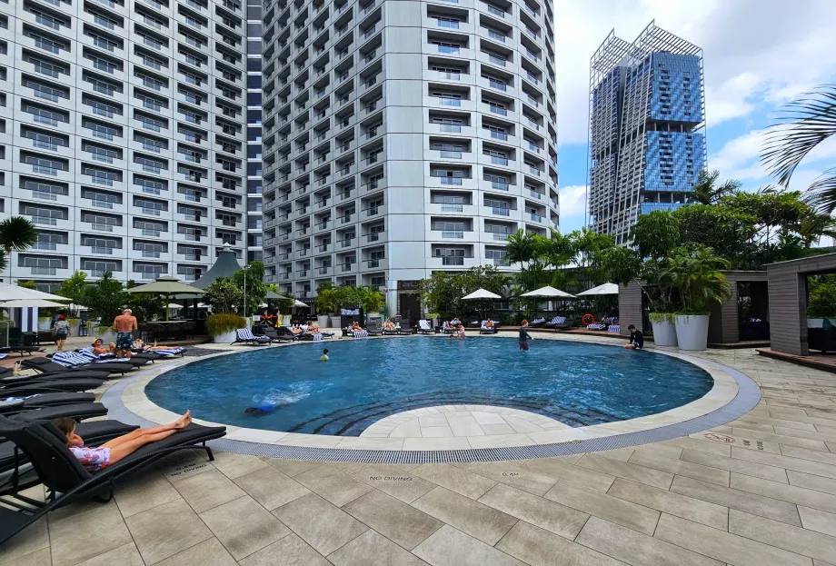 Schwimmbad des Hotels