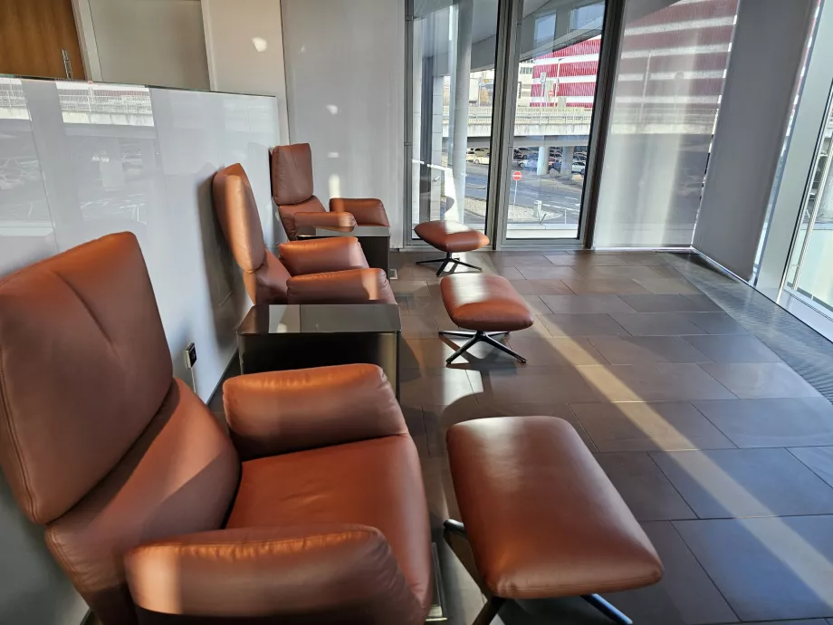 Lounge-Umgebung - bequeme Sitze