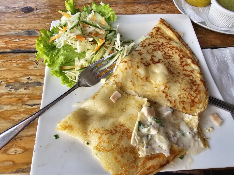 Pikanter Pfannkuchen