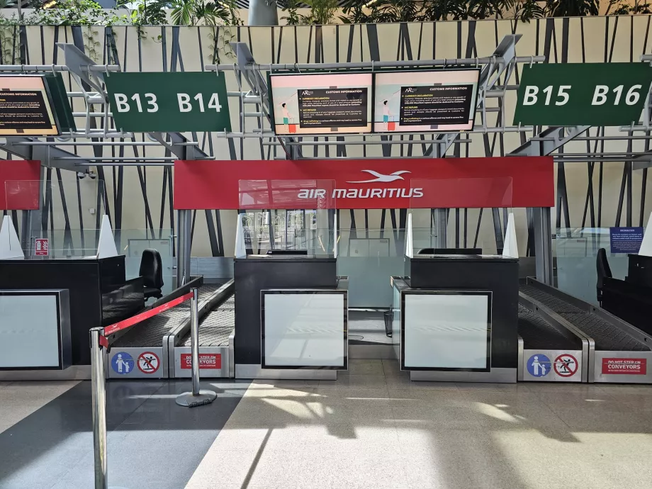 Air Mauritius Einchecken
