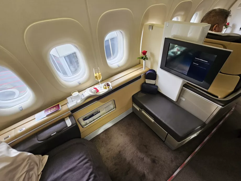 Sitzplatz in der ersten Klasse