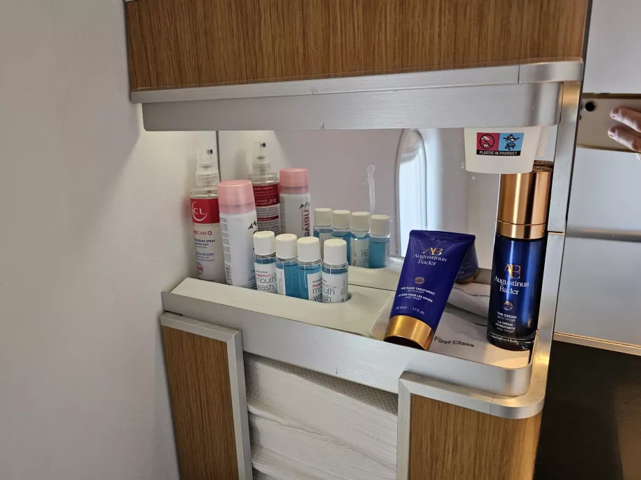 Annehmlichkeiten in Toiletten