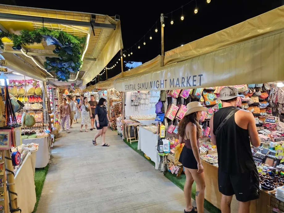 Zentraler Samui Nachtmarkt