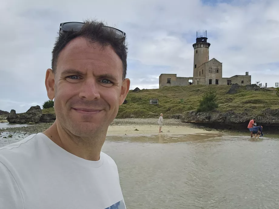 Ich auf der Ile au Phare