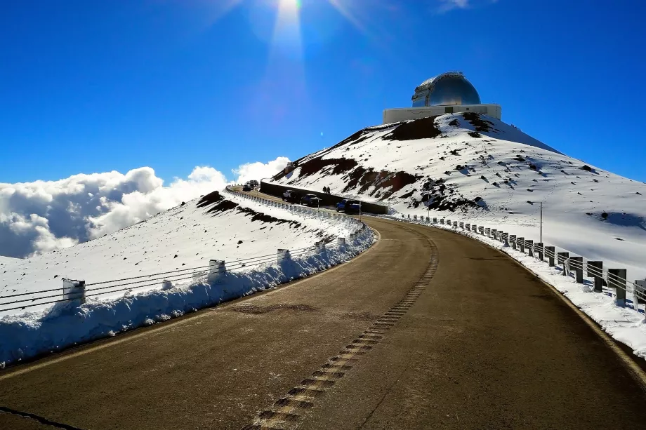 Mauna Kea im Winter
