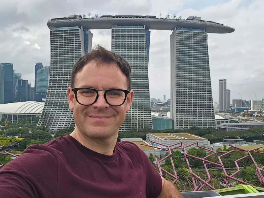 Ich in der Supertree-Sternwarte
