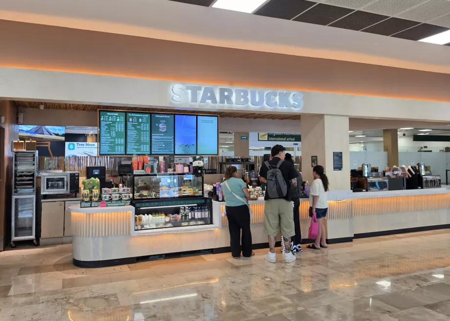 Starbucks im öffentlichen Bereich