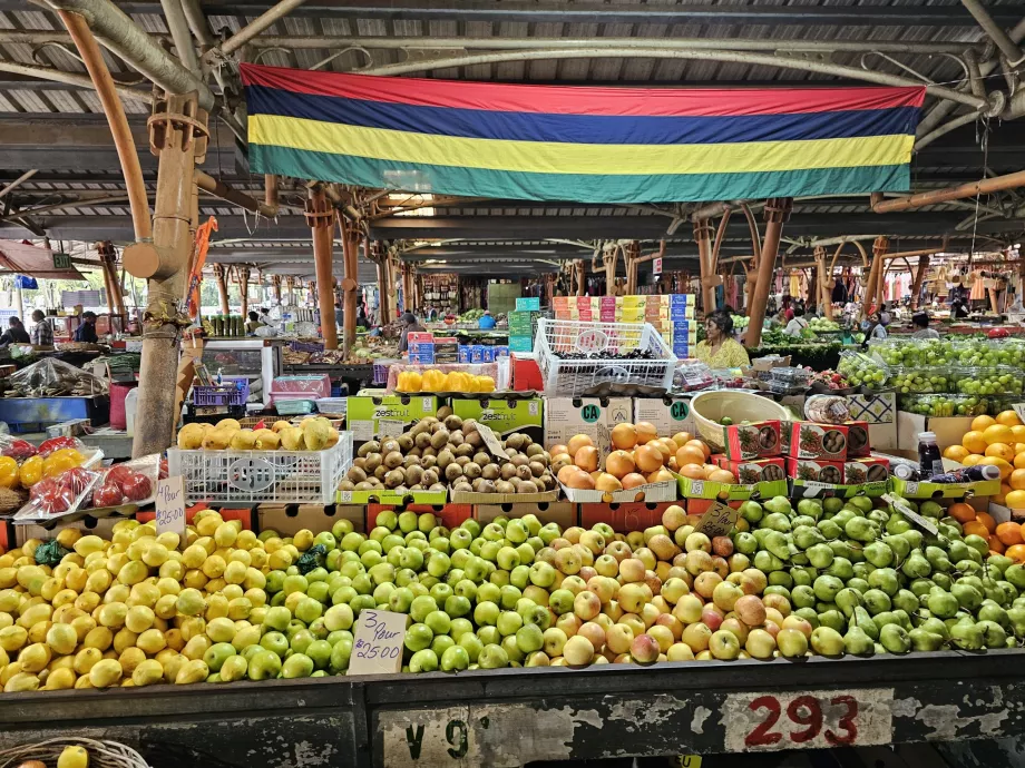 Markt im Zentrum von Flacq
