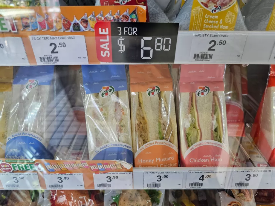 Preise bei 7-Eleven