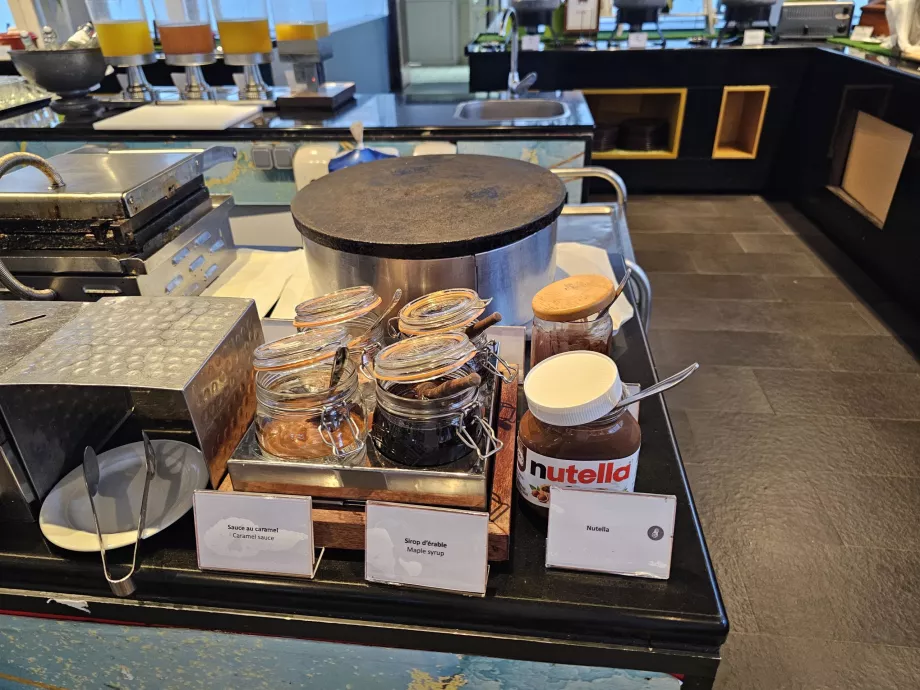Nutella und süße Soßen