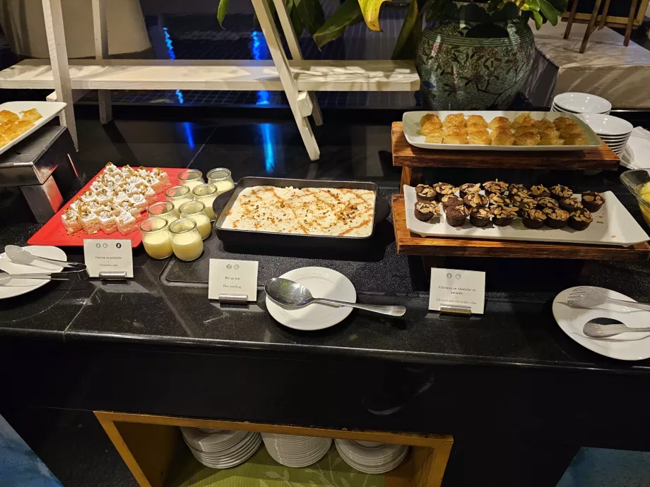 Süßigkeiten, Abendessen