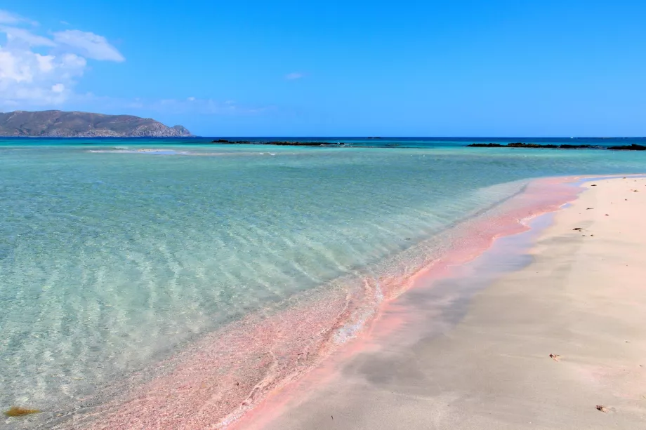 Rosa Sand auf Elafonisi