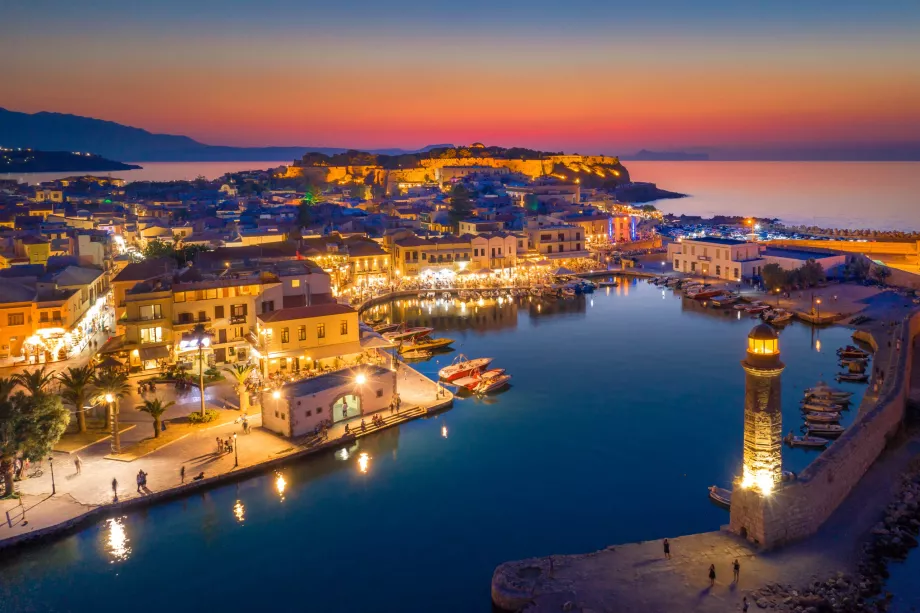 Rethymno bei Nacht