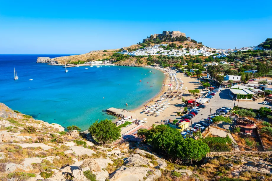 Strand von Lindos