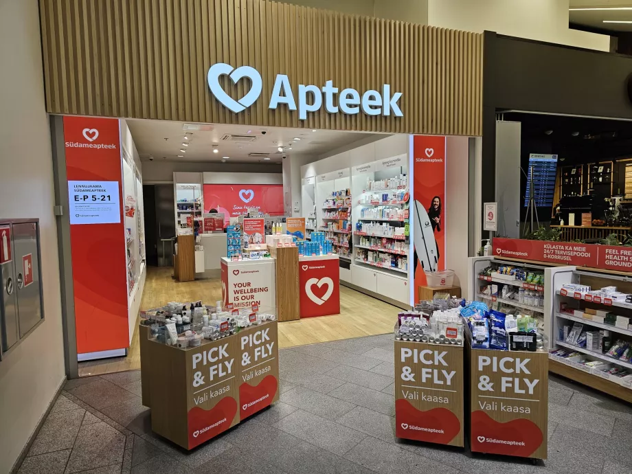 Apotheke im Transitbereich