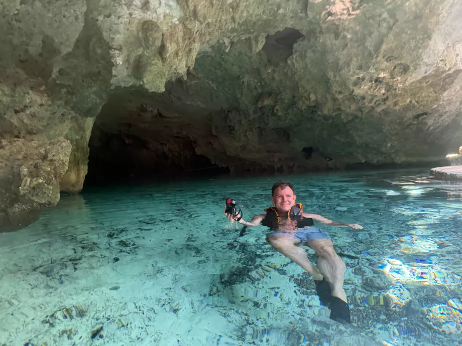 Ich am Gran Cenote
