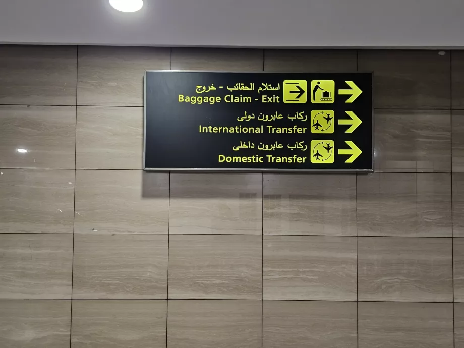 Kennzeichnung von Anschlussflügen