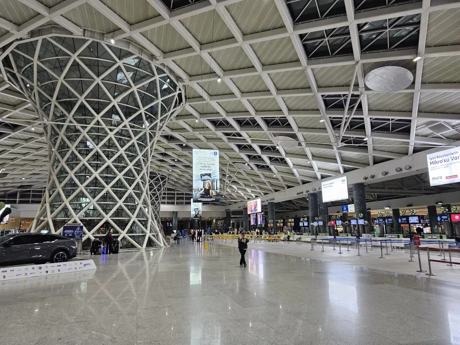 Check-in-Schalter, Inlandsterminal