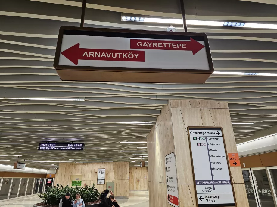 Gayrettepe's Richtung Zentrum