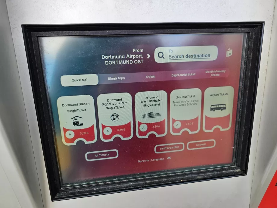 Ticket-Angebot
