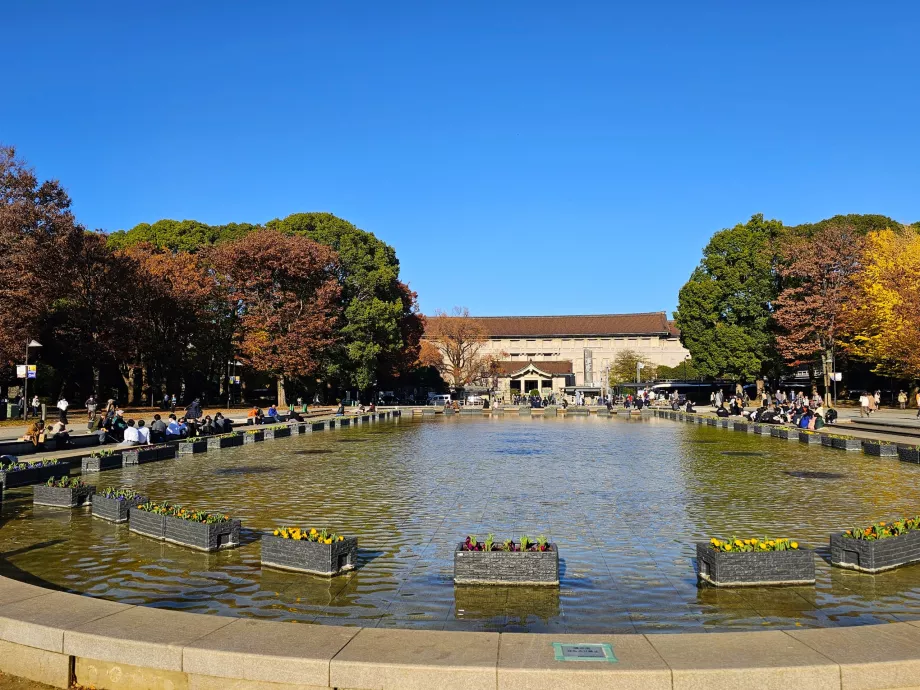 Springbrunnen im Ueno-Park