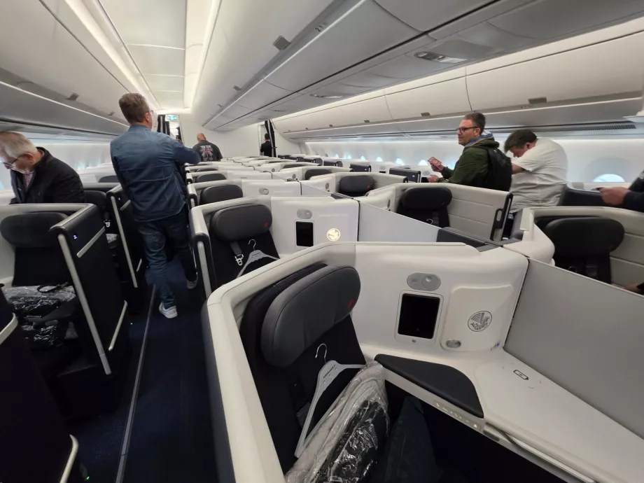 Ein erster Blick auf die neue Business Class