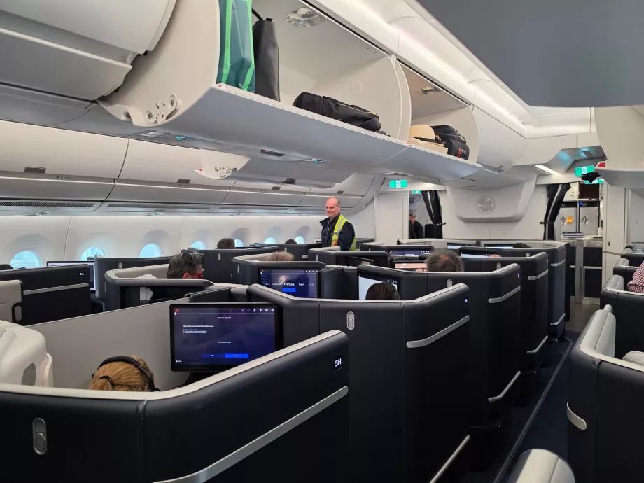 Business-Class-Kabine