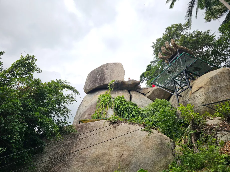 Ansicht des Überlappungssteins 2