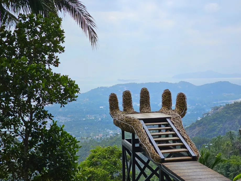 Hand - Überlappung Stein 2