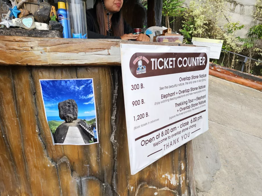 Preisliste für Überlappungssteine 1