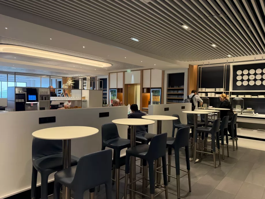 Innenansicht der Air France Lounge