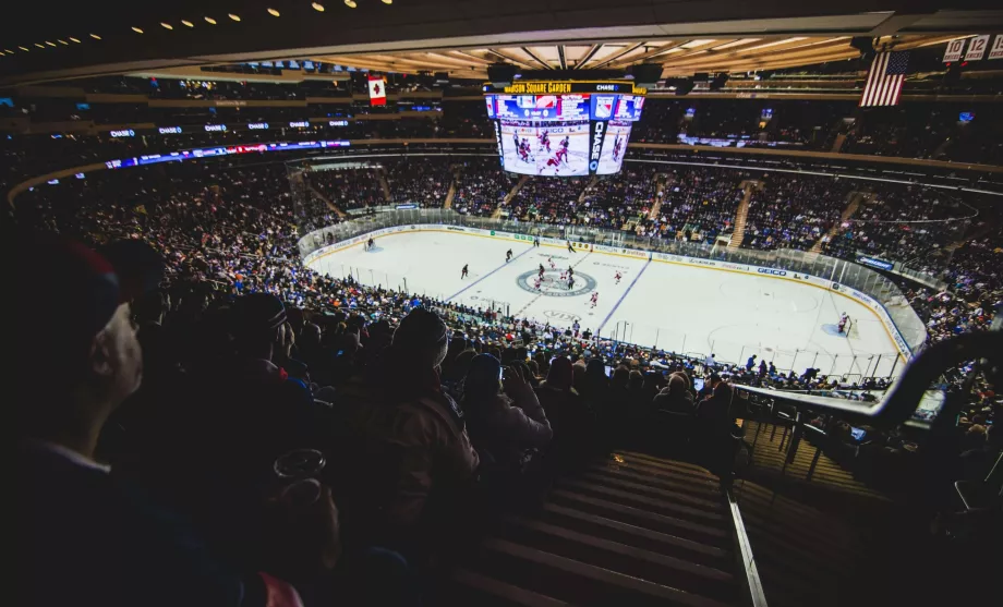 New York Rangers im Madison Square Garden