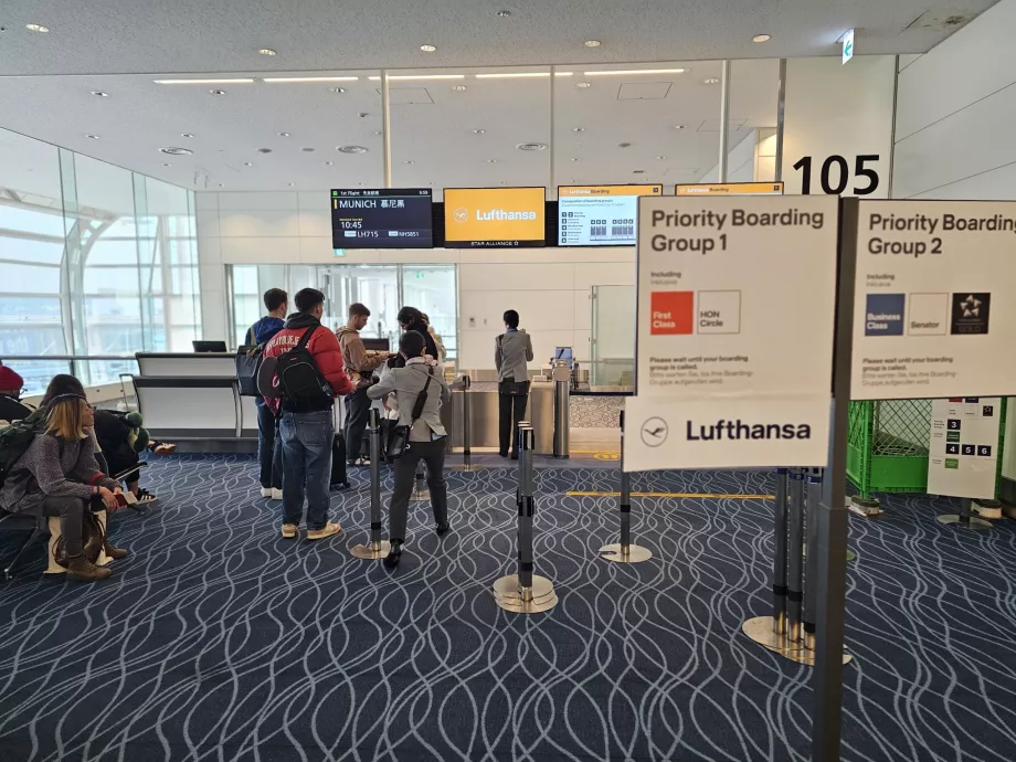 Einsteigen in den Flug