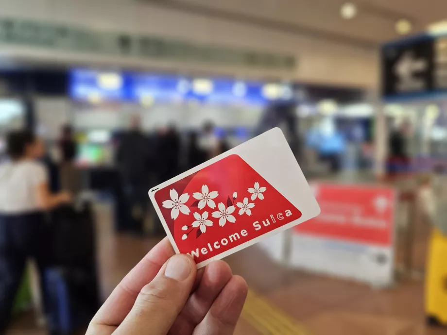 Willkommen Suica Tourist Transport Card
