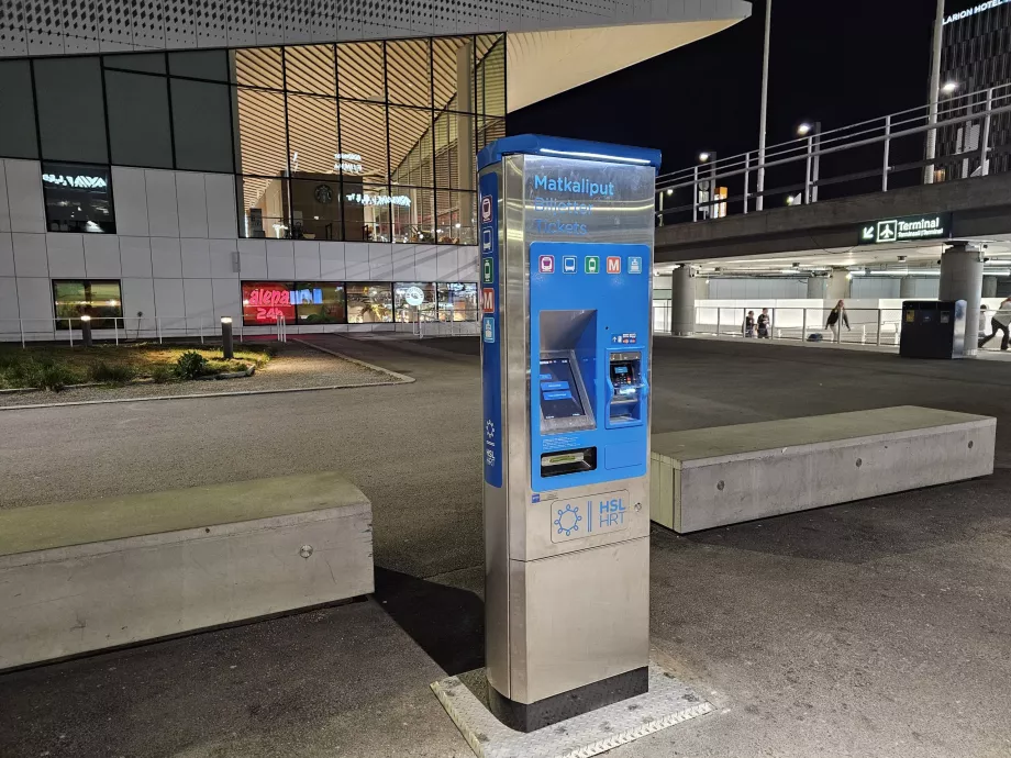 Fahrkartenautomat, Bushaltestelle