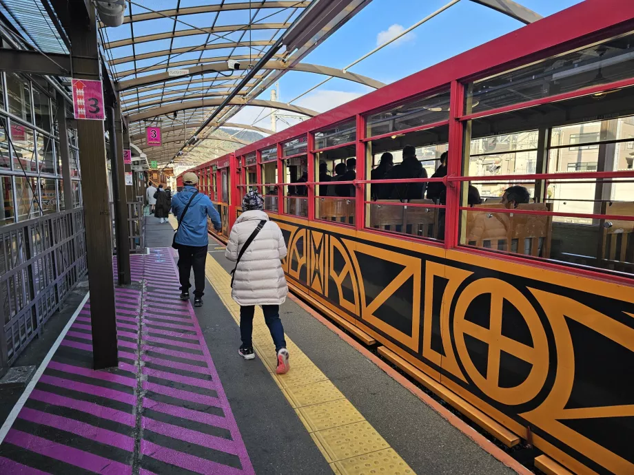 Einsteigen in den Zug