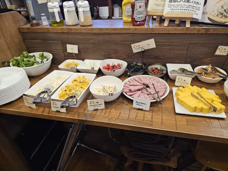 Frühstück - kaltes Menü